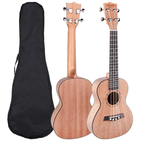 V-Tone UK23 Wood Ukulélé 23 avec étui et accessoires