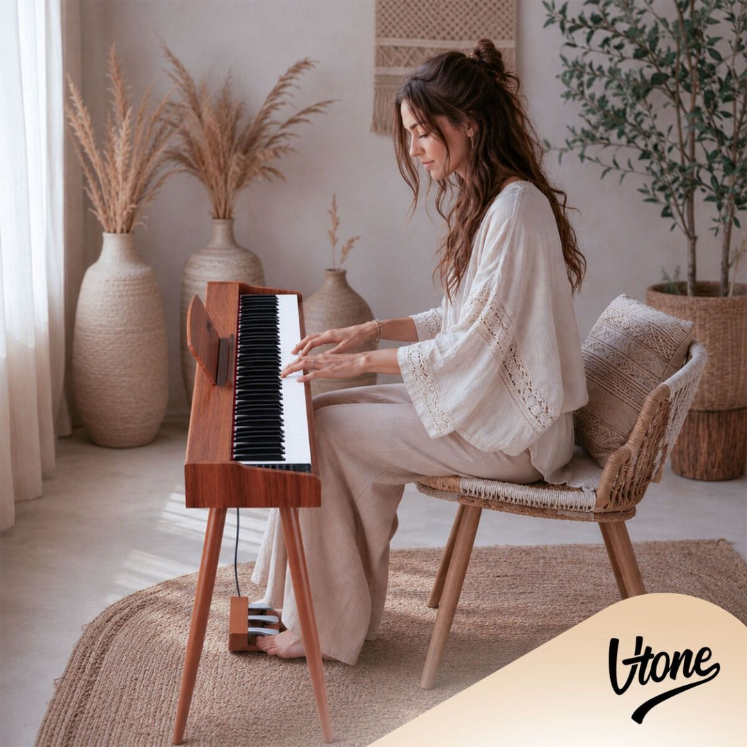 V-TONE BL-130 Piano électrique (Bois foncé)