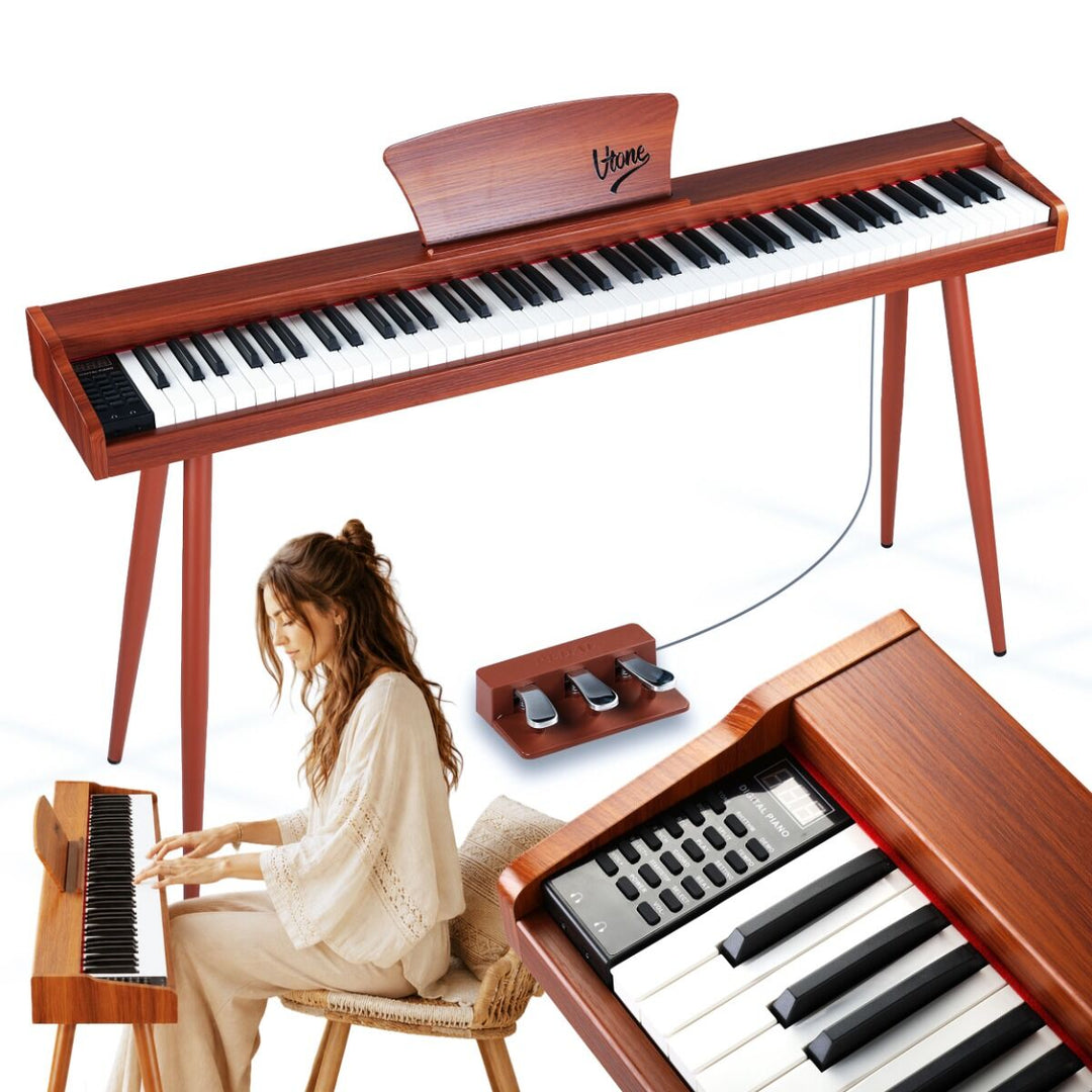 V-TONE BL-130 Piano électrique (Bois foncé)