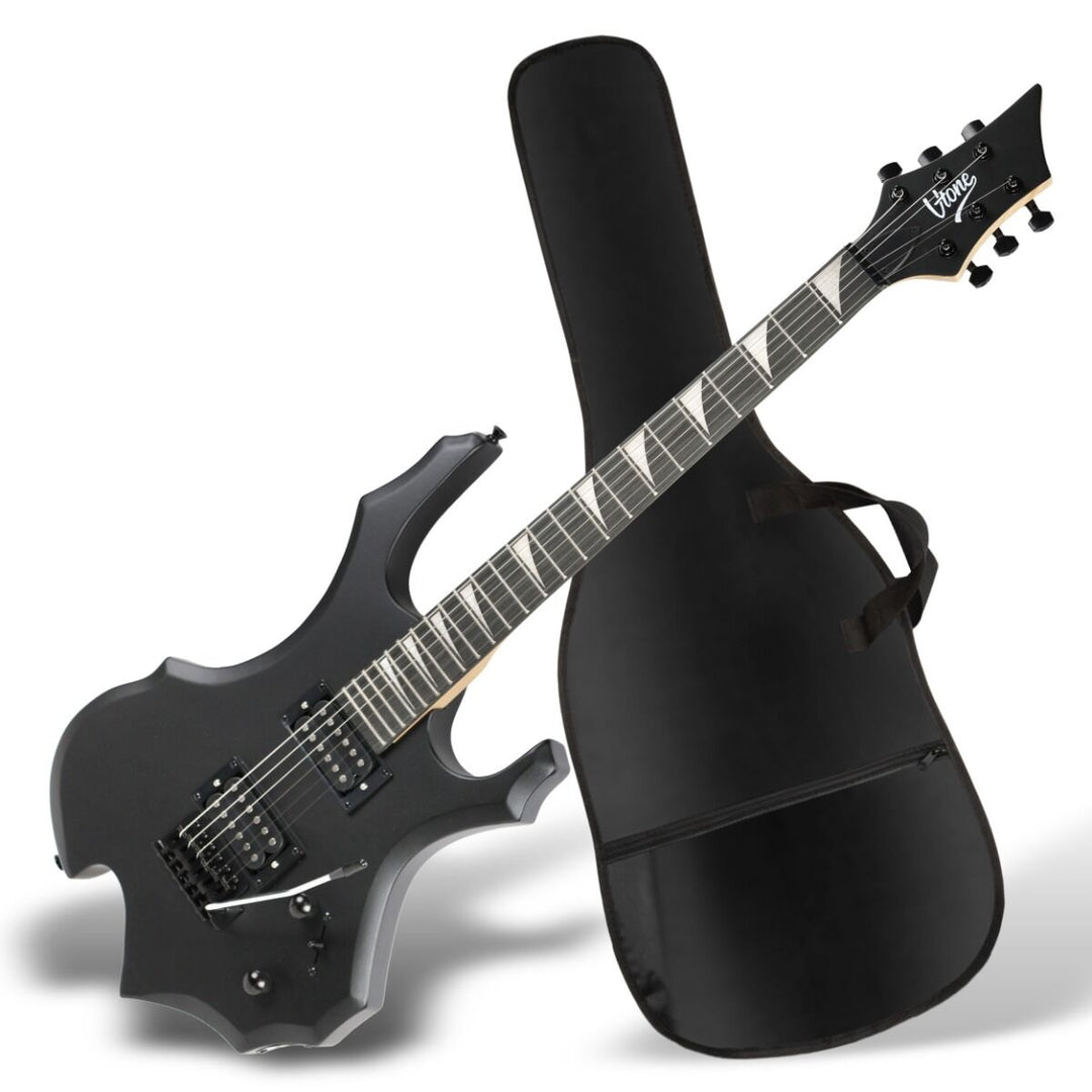 V-TONE EGS 39 MBK pack de guitare électrique 4/4, noir