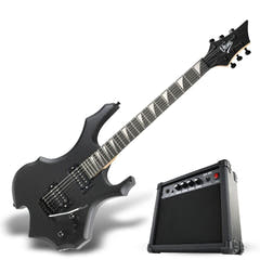 V-TONE EGS 39 MBK pack de guitare électrique 4/4, noir