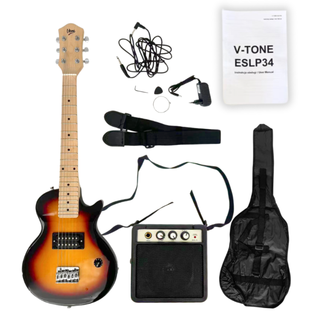 V-TONE ESLP34 SB 1/2 Guitare électrique