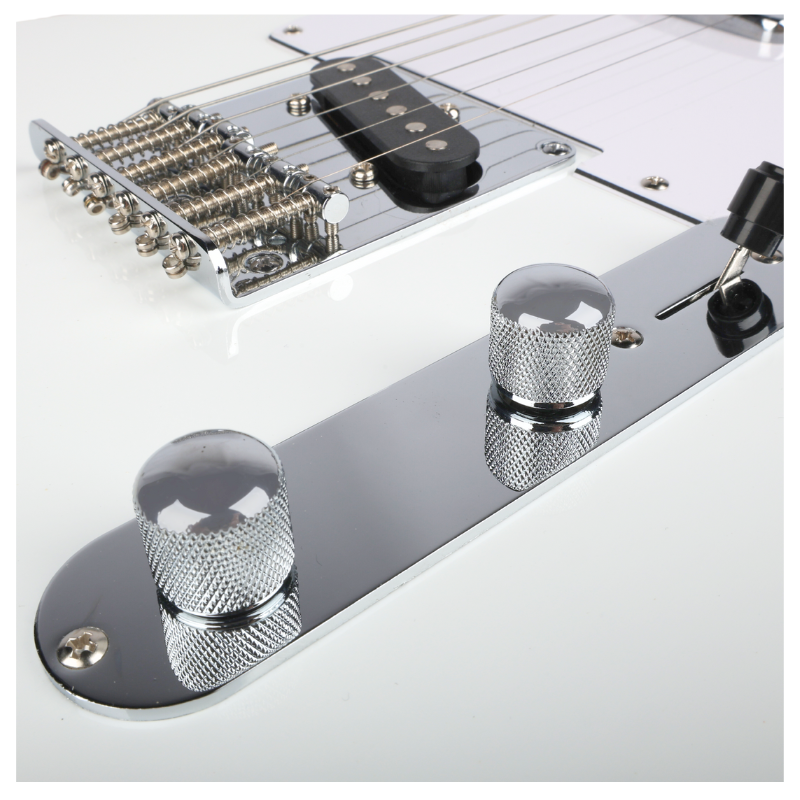 V-Tone ETL39 WH 4/4 guitare électrique, blanche