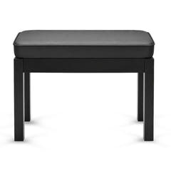 V-TONE Banquette de piano et de Craviers avec rangement, noire