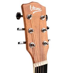 V-TONE VEAG1 CE NT Guitare électro-acoustique 4/4 Dreadnought Cutaway – Naturel