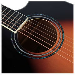 V-TONE VEAG1 CE VS guitare électro-acoustique 4/4 dreadnought pan coupé sunburst