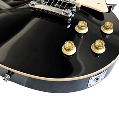 V-TONE VLP1 BK Guitares électrique 4/4 Les Paul HH – Black Gloss