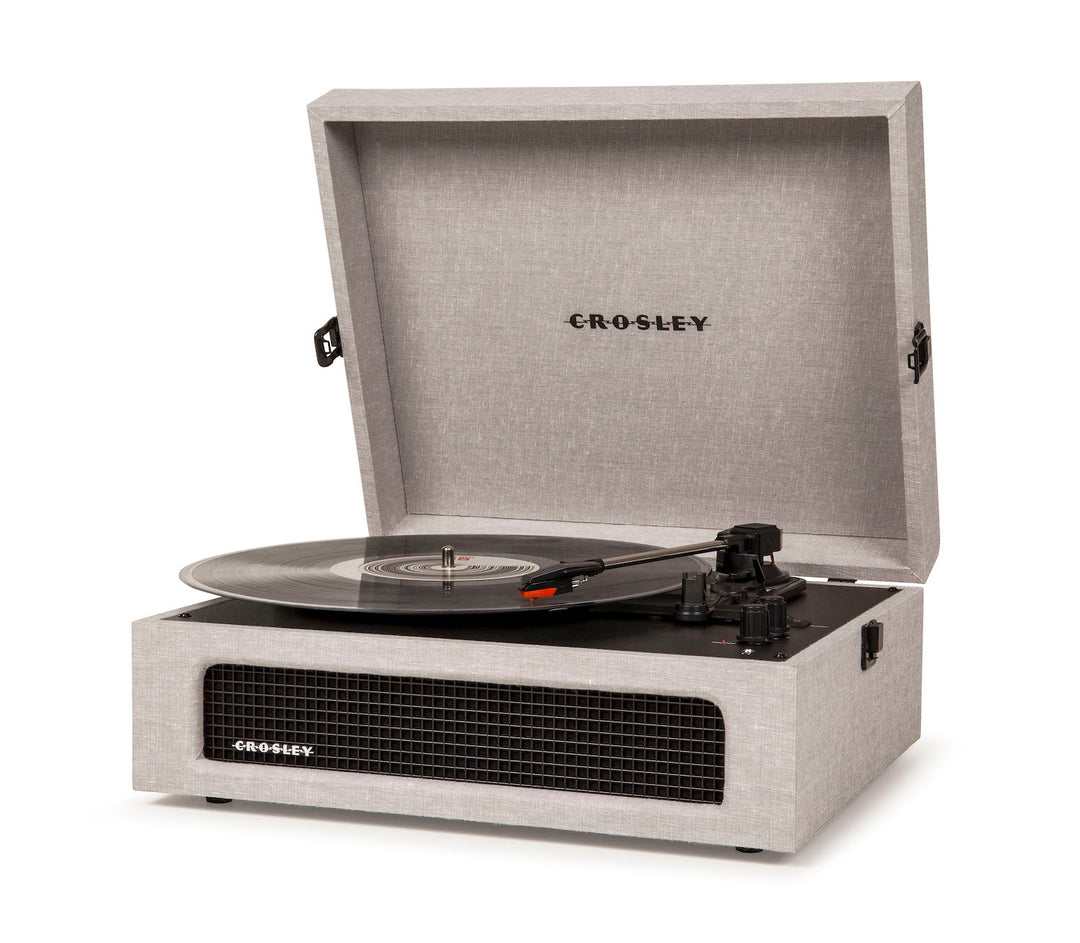 Crosley Voyager Platine Vinyle Bluetooth bidirectionnel (Gris)