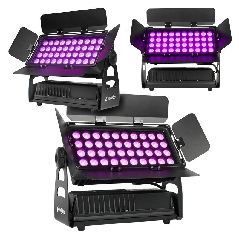Evolights 40x10W RGBW wall washer – IP65