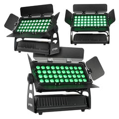 Evolights 40x10W RGBW wall washer – IP65