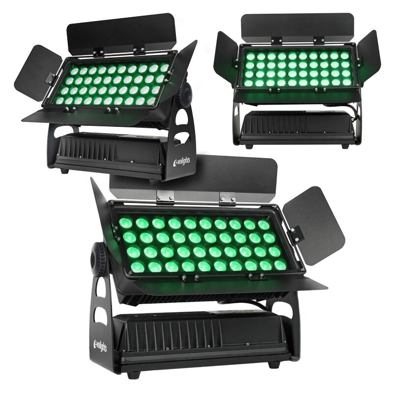 Evolights 40x10W RGBW wall washer – IP65