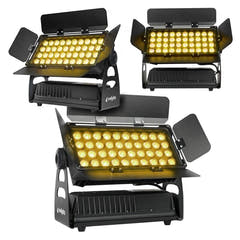 Evolights 40x10W RGBW wall washer – IP65