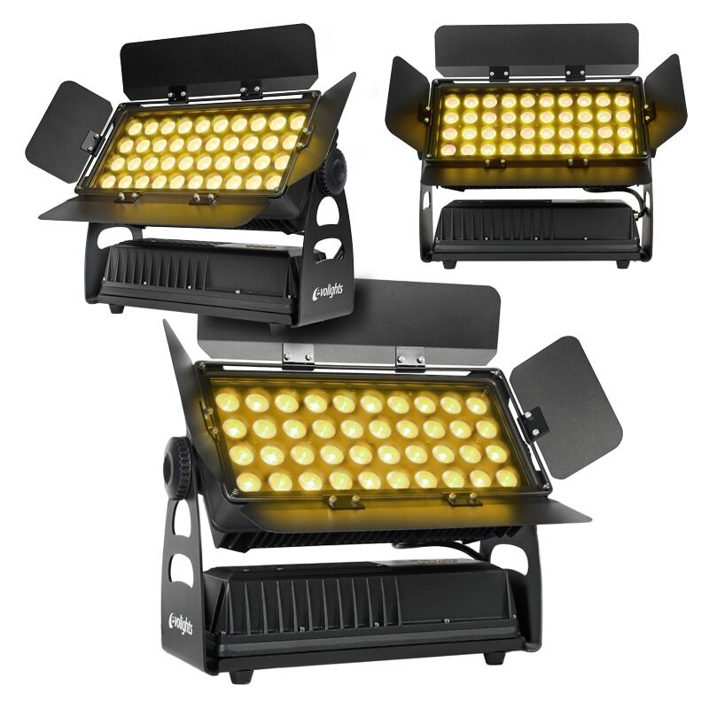 Evolights 40x10W RGBW wall washer – IP65