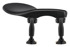 Wittner mentonnière Zuerich - Viola Rosewood colour (259231P)