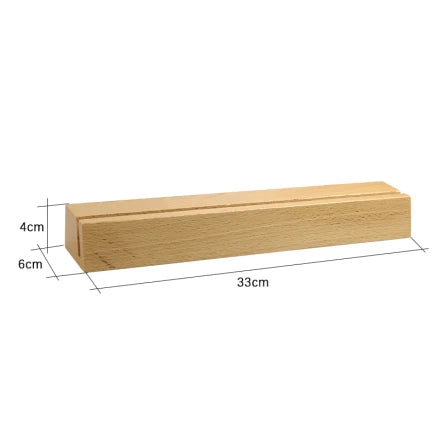 Présentoir mural pour vinyles (Bois)
