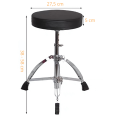 Tabouret de batterie pour enfant 38-58 cm. 50 kg.