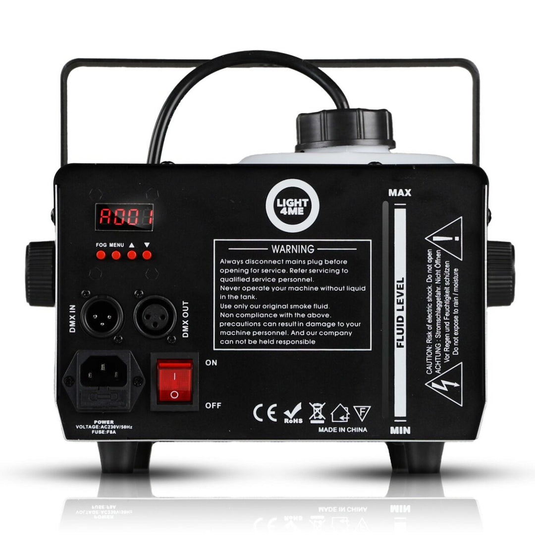 Light4Me Fog 1200 LED V2 Machine à brouillard 1200W avec LED