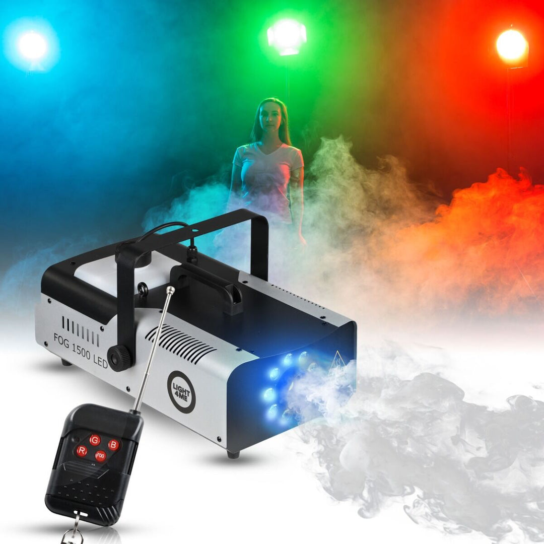 Light4Me LED Machine à brouillard + DMX (1500W)