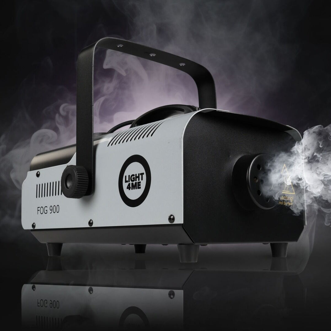 Light4Me Fog 900 Machine à brouillard 900W avec télécommande sans fil