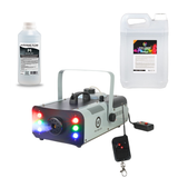 Light4Me FM 1500 LED Machine à brouillard 1500W bundle