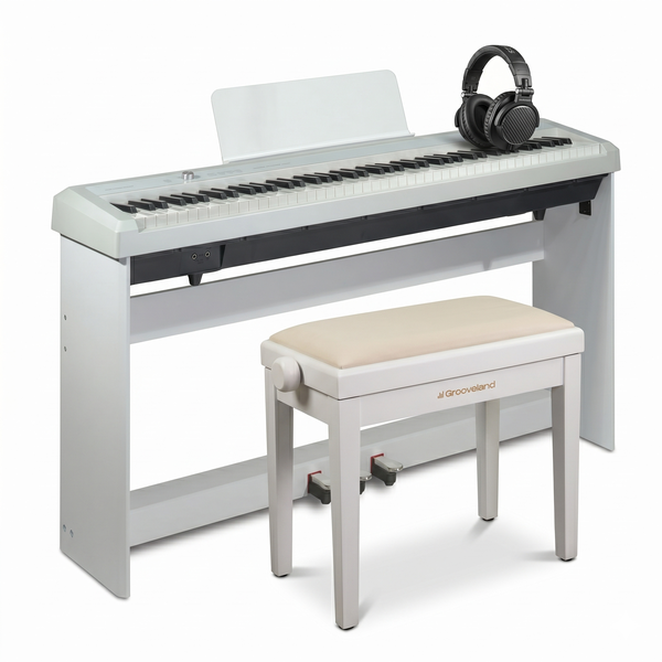 Grooveland P450 Piano Pack complet (Blanc)