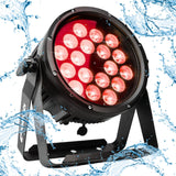 Evolights Glacier 18 LED PAR IP65 – 18x12W RGBWA-UV Stage Spot